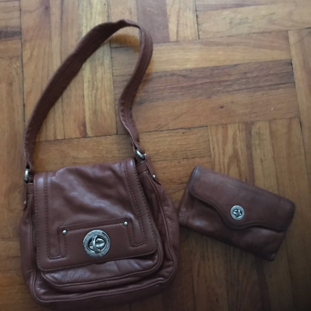 Marc by Marc Jacobs leather purse + wallet set